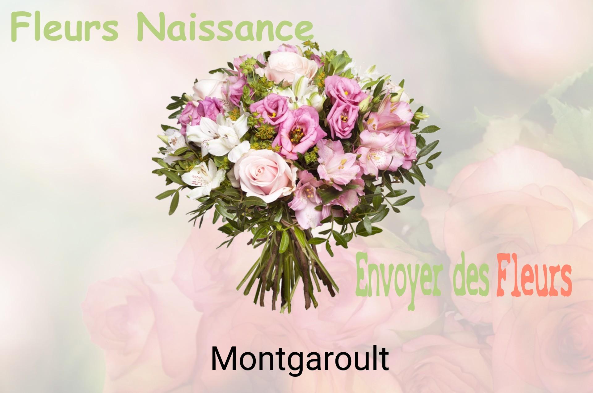 Bouquet de fleurs de naissance livré à Montgaroult